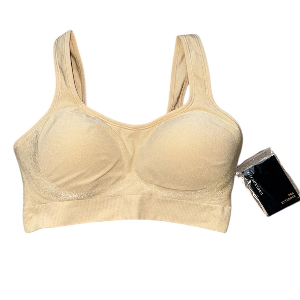 Underoutfit 457 THE COMFORT SHAPING BRA in Sand, Small, NWT - Picture 4 of 8